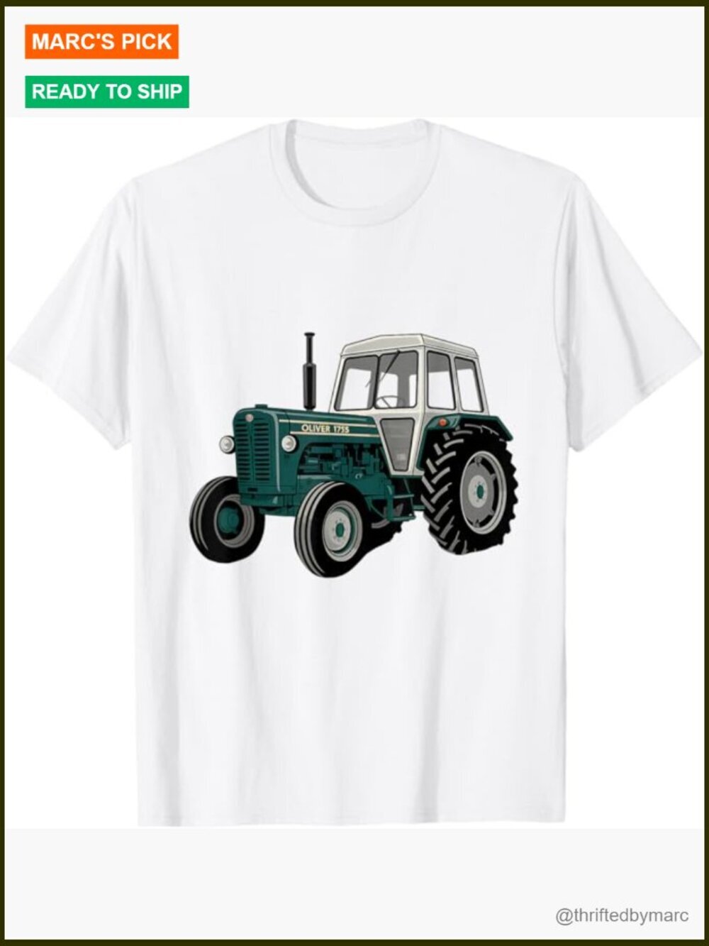 Oliver 1755 Vintage Tractor Tee – Classic T-Shirt